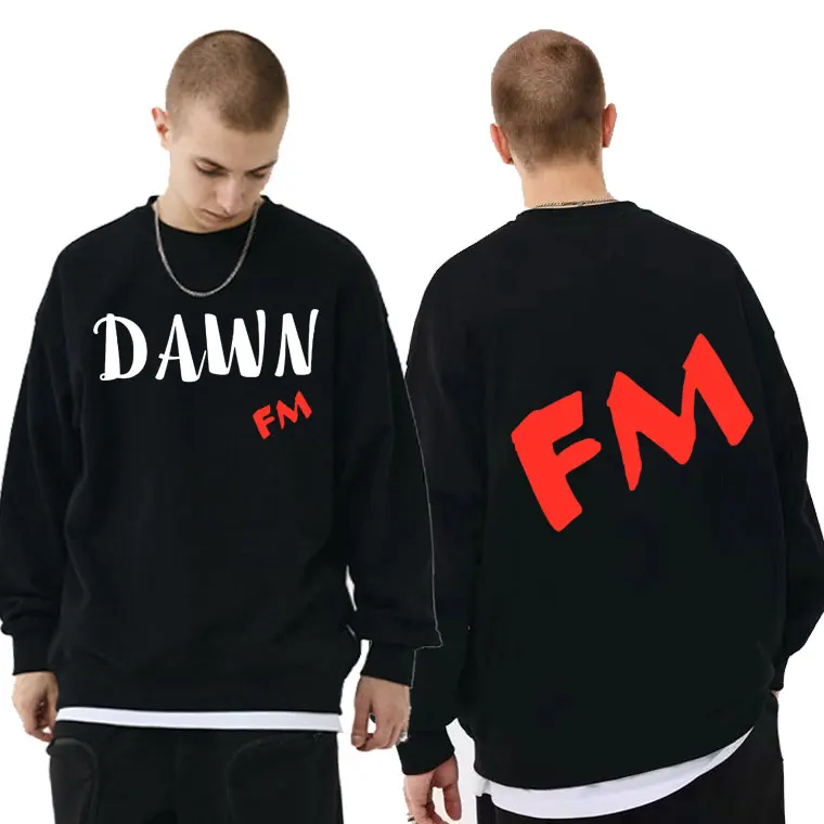 Dawn FM The Weeknd Print Sweatshirt Regular Man Oversized Harajuku Sweatshirts Unisex Loose Pullover Men's Hip Hop 90s Tracksuit
Dawn FM The Weeknd Print Sweatshirt Regular Man Oversized Harajuku Sweatshirts Unisex Loose Pullover Men's Hip Hop 90s Tracksuit