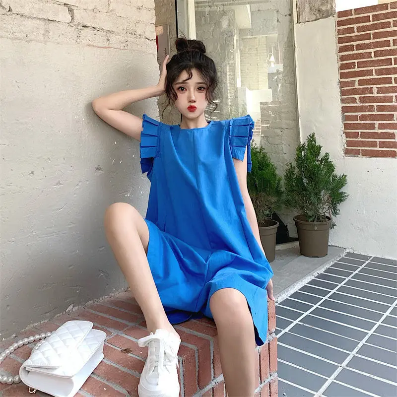 Woman Clothing New Summer Casual Wide Leg Romper Female Sleeveless Jumpsuit Ladies Solid Color Loose Playsuits U162
Woman Clothing New Summer Casual Wide Leg Romper Female Sleeveless Jumpsuit Ladies Solid Color Loose Playsuits U162