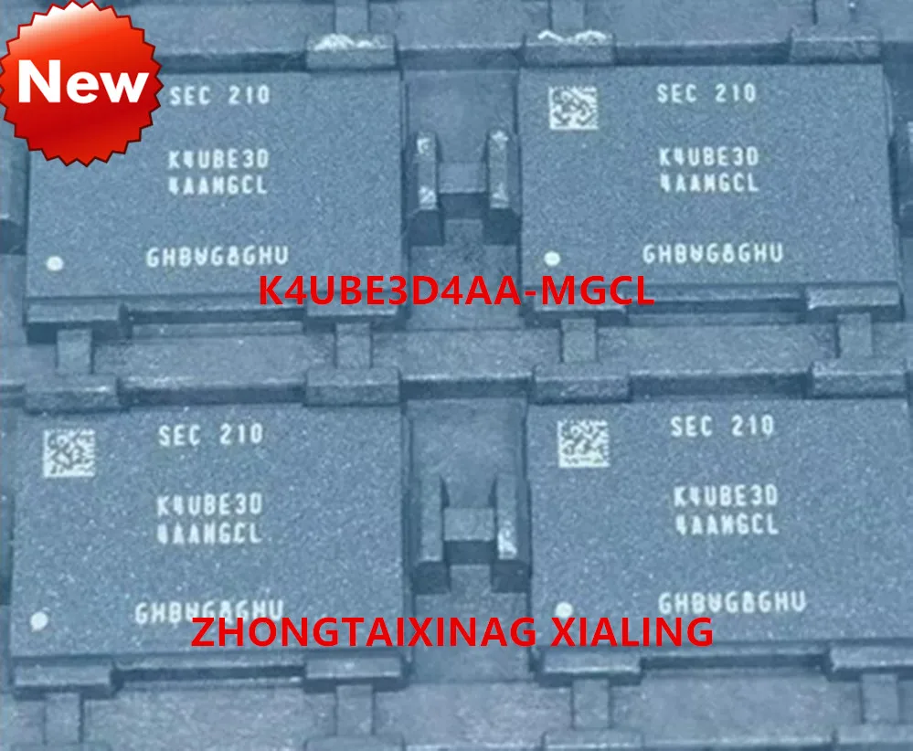 New Original K4UBE3D4AA-MGCL K4UBE3D BGA LPDDR4X 4266Mbps 4GB chip
New Original K4UBE3D4AA-MGCL K4UBE3D BGA LPDDR4X 4266Mbps 4GB chip