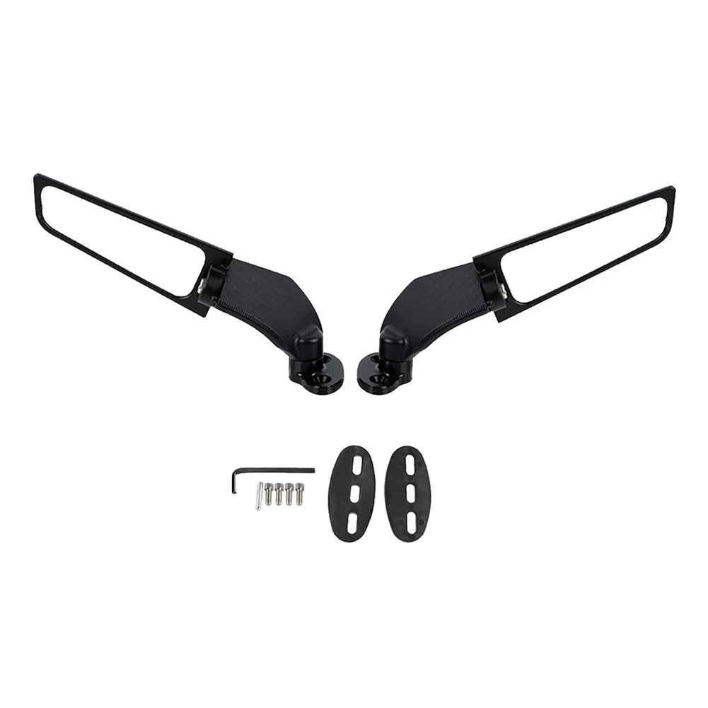 1Pair Motorcycle Rearview Mirror Wind Wing Aluminum Aloy Adjustable Bracket Modification Mirror Spoiler for Kawasaki Yamaha BMW
1Pair Motorcycle Rearview Mirror Wind Wing Aluminum Aloy Adjustable Bracket Modification Mirror Spoiler for Kawasaki Yamaha BMW