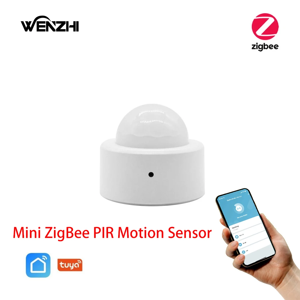 ZigBee Motion Sensor PIR IR Automation Human Body Infrared Detector Wireless Security Mini Tuya Smart Life Home Alexa Compatible
ZigBee Motion Sensor PIR IR Automation Human Body Infrared Detector Wireless Security Mini Tuya Smart Life Home Alexa Compatible