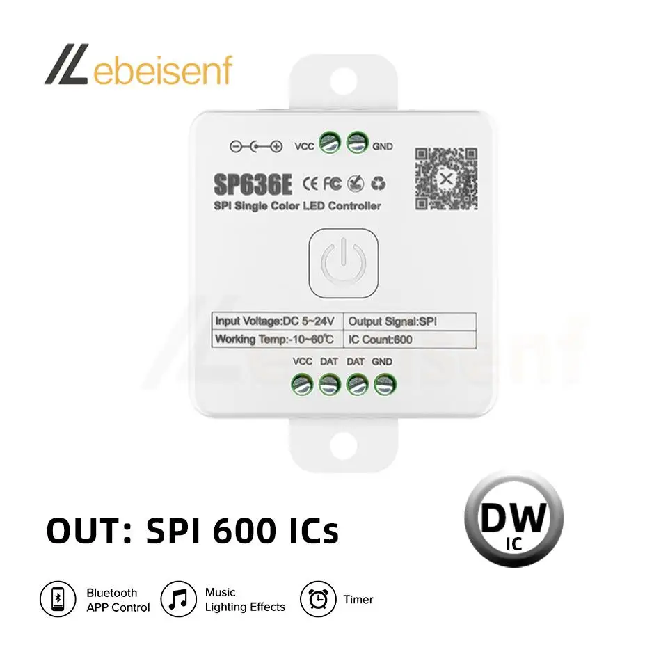 RGB контроллер Lebeisenf SP630E
RGB контроллер Lebeisenf SP630E