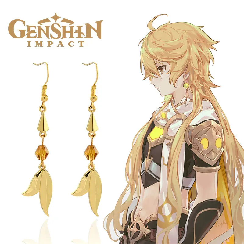 Game Genshin Impact Earring Aether Cosplay Anime Character Metal Pendant Earrings For Women Men Jewelry Accessories Gift
Game Genshin Impact Earring Aether Cosplay Anime Character Metal Pendant Earrings For Women Men Jewelry Accessories Gift
