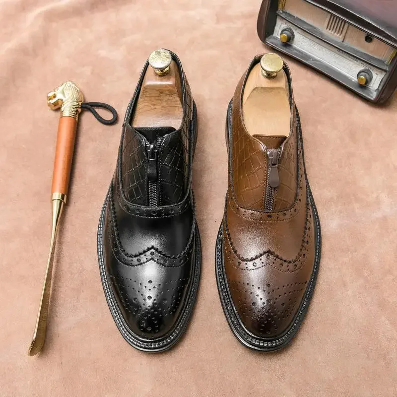 Туфли мужские из натуральной кожи, официальная одежда, весенний костюм, Повседневная модная свадебная обувь с острым носком в британском и корейском стиле
Туфли мужские из натуральной кожи, официальная одежда, весенний костюм, Повседневная модная свадебная обувь с острым носком в британском и корейском стиле