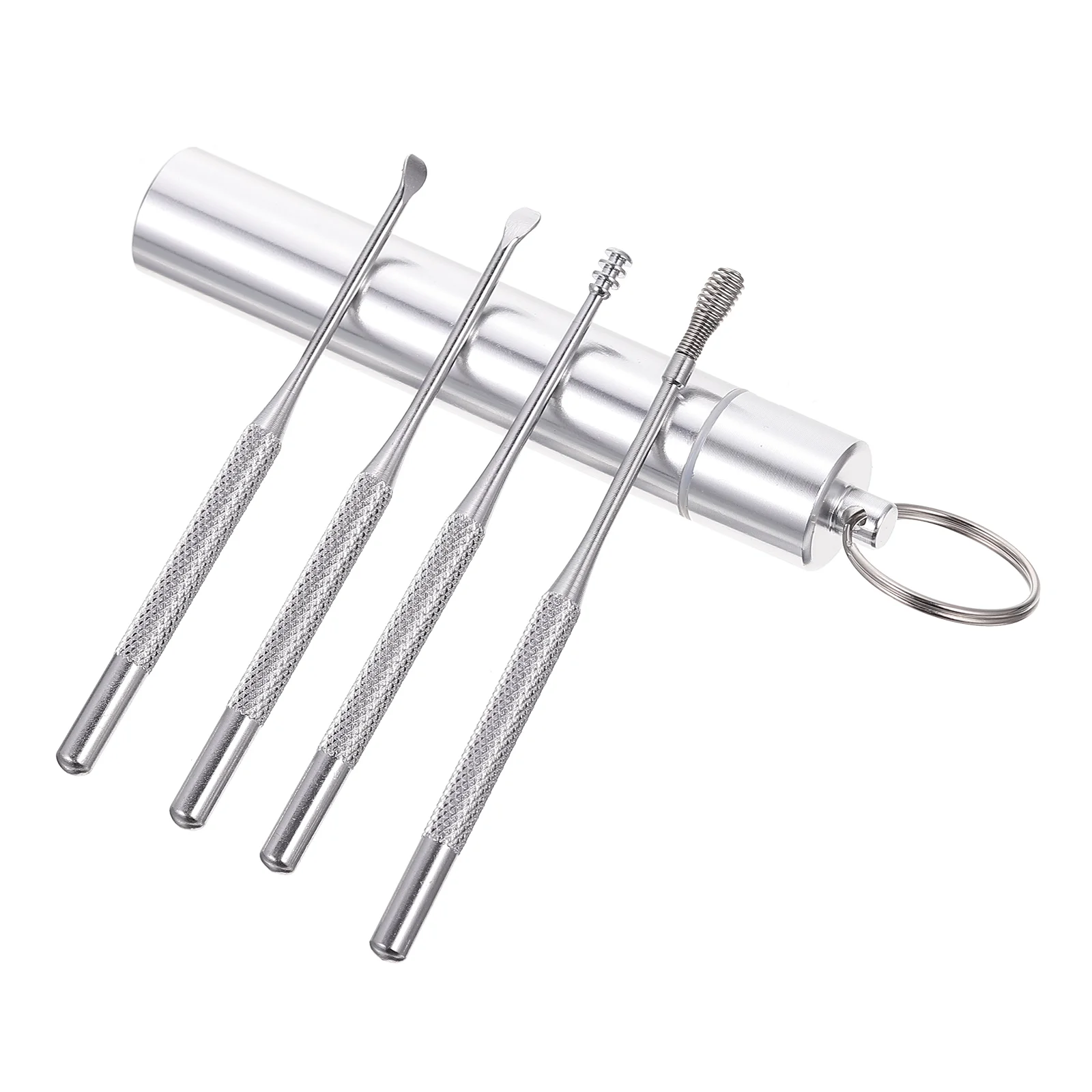 Ear Earwax Wax Digger Removal Tool Cleaner Cleaningscoop Kit Earpick Steel Stainless Health Tools Care Curette Spoon Spring
Ear Earwax Wax Digger Removal Tool Cleaner Cleaningscoop Kit Earpick Steel Stainless Health Tools Care Curette Spoon Spring
