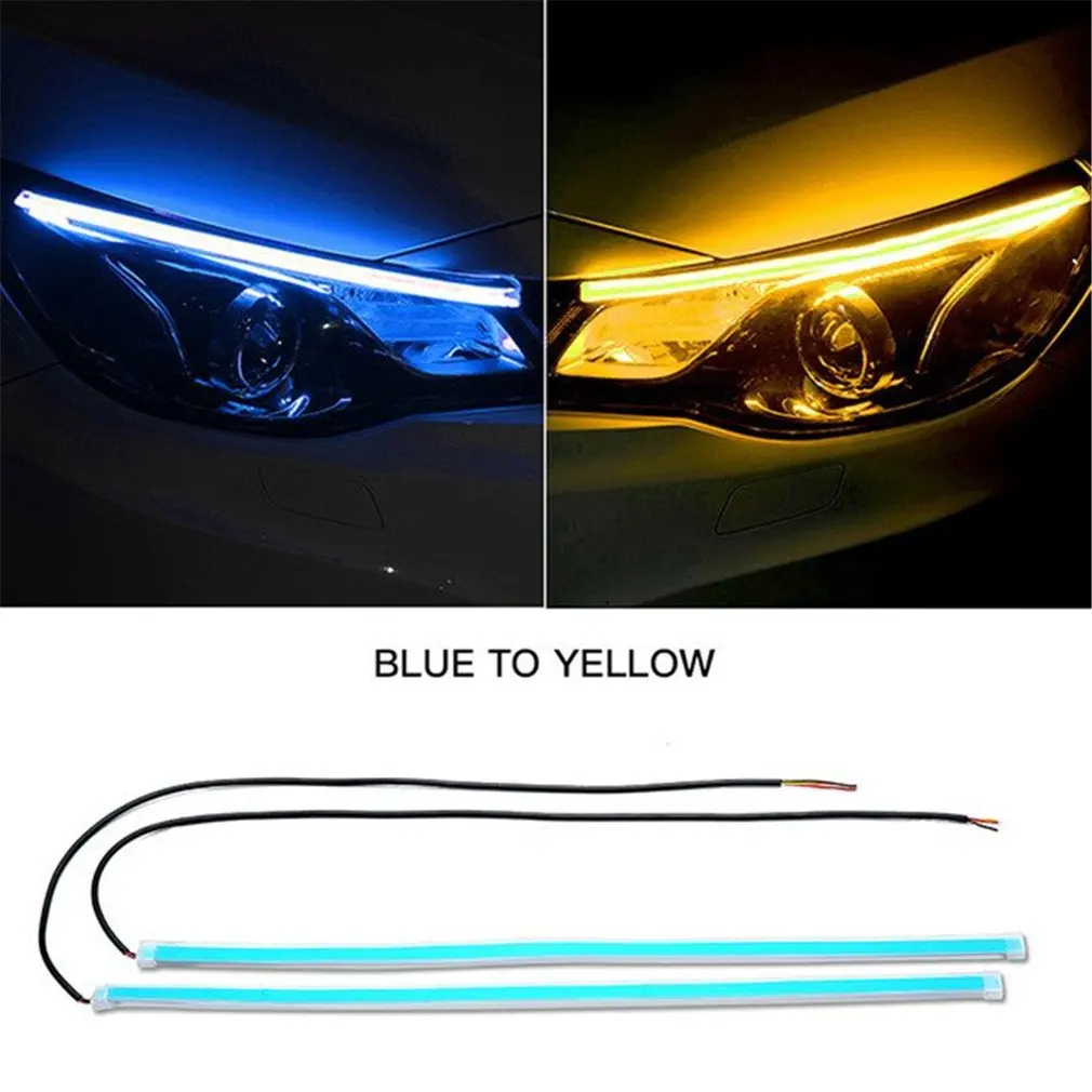 NEW Ultrafine Car Daytime Running Light Flexible Soft Tube Guide Car LED Strip White Red Turn Signal Yellow Cars Headlight
NEW Ultrafine Car Daytime Running Light Flexible Soft Tube Guide Car LED Strip White Red Turn Signal Yellow Cars Headlight
