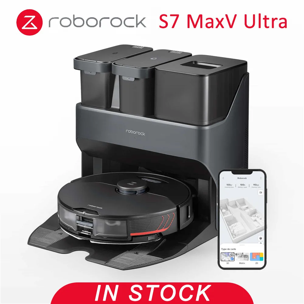 I в наличии Original Roborock S7 MaxV ультра-робот для вакуумной чистки, заполнение детской док-станции, самоопорожнение, самозаполнение
I в наличии Original Roborock S7 MaxV ультра-робот для вакуумной чистки, заполнение детской док-станции, самоопорожнение, самозаполнение