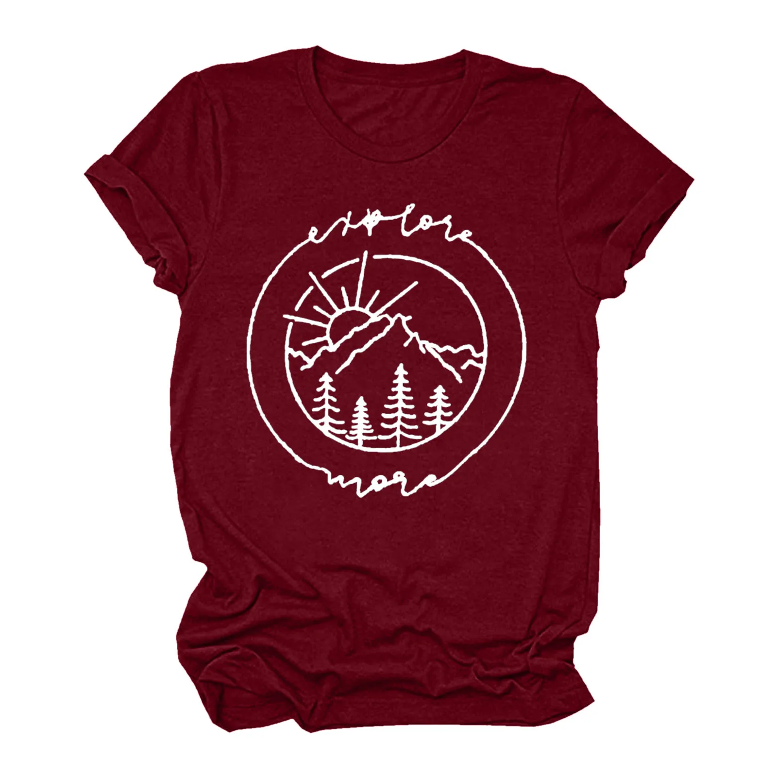 Женские повседневные топы с коротким рукавом и принтом, блузка с круглым вырезом, повседневная майка-туника, женские рубашки с длинным рука...
Женские повседневные топы с коротким рукавом и принтом, блузка с круглым вырезом, повседневная майка-туника, женские рубашки с длинным рука...