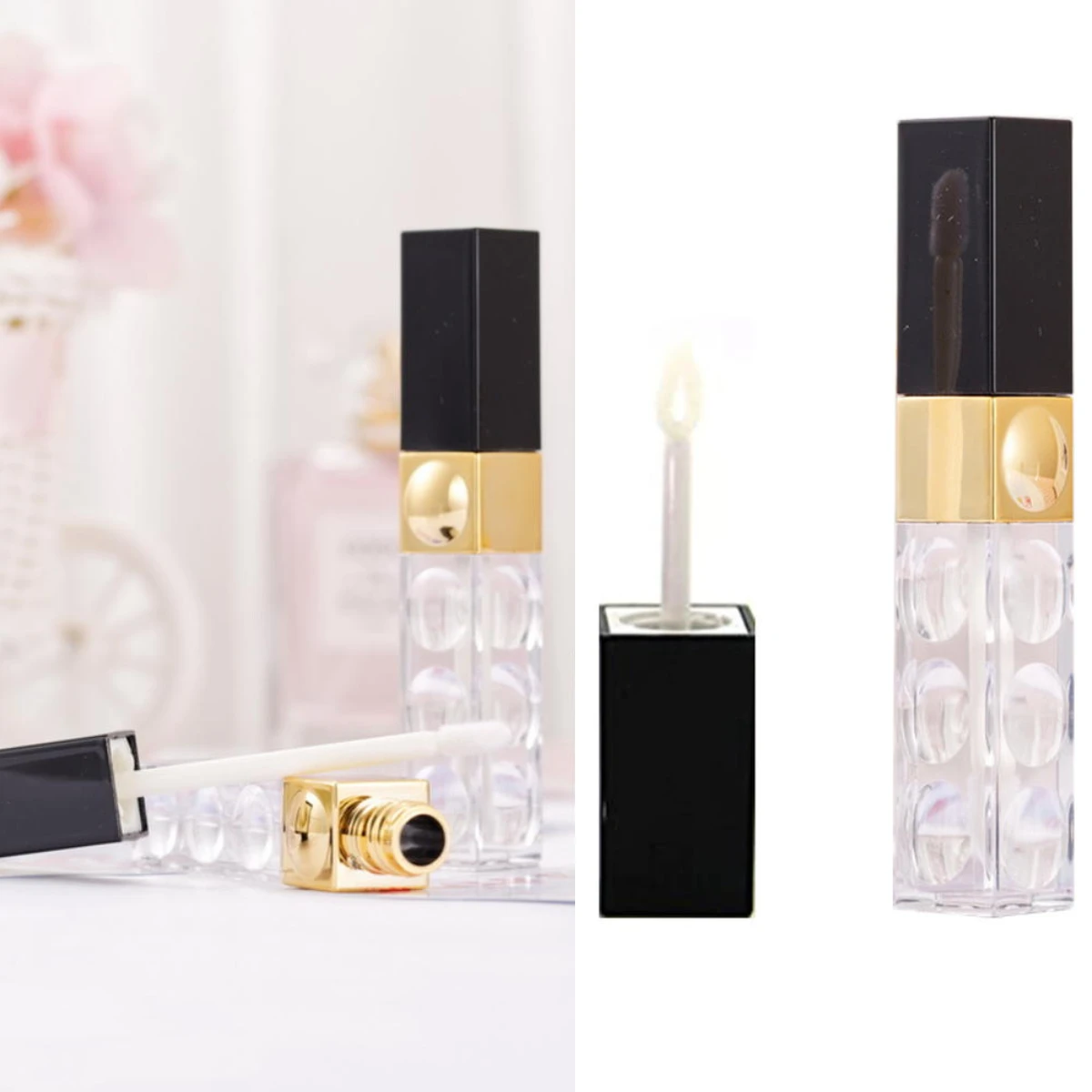 5ml Black Gold Lip Gloss Tube Cosmetic Containers Mini Refillable Bottles Lip Gloss Empty Tubes Beauty Makeup Tools
5ml Black Gold Lip Gloss Tube Cosmetic Containers Mini Refillable Bottles Lip Gloss Empty Tubes Beauty Makeup Tools