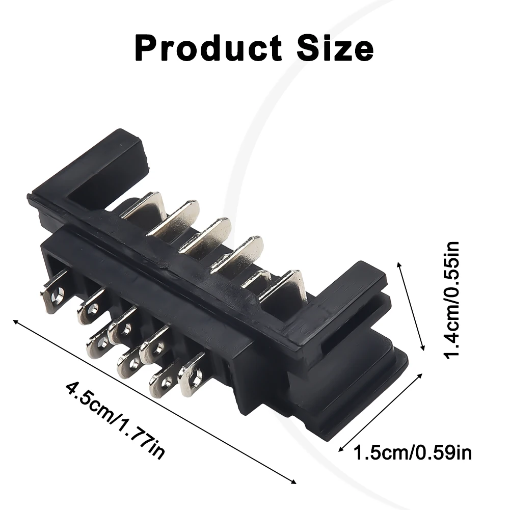 Bracket Connector Terminal Repair Tools Replacement USB 8x1cm Adapter Assembly Charger DCB118 Li-Ion Battery PCB
Bracket Connector Terminal Repair Tools Replacement USB 8x1cm Adapter Assembly Charger DCB118 Li-Ion Battery PCB