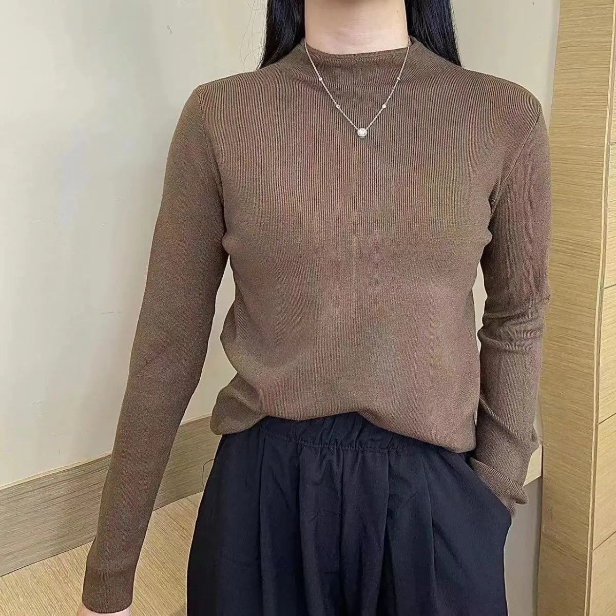 2023 New Half Turtleneck Knitted Sweater Slim Warm Pullover For Women Clothing Autumn Winter Sweaters Jersey Tops AC857
2023 New Half Turtleneck Knitted Sweater Slim Warm Pullover For Women Clothing Autumn Winter Sweaters Jersey Tops AC857