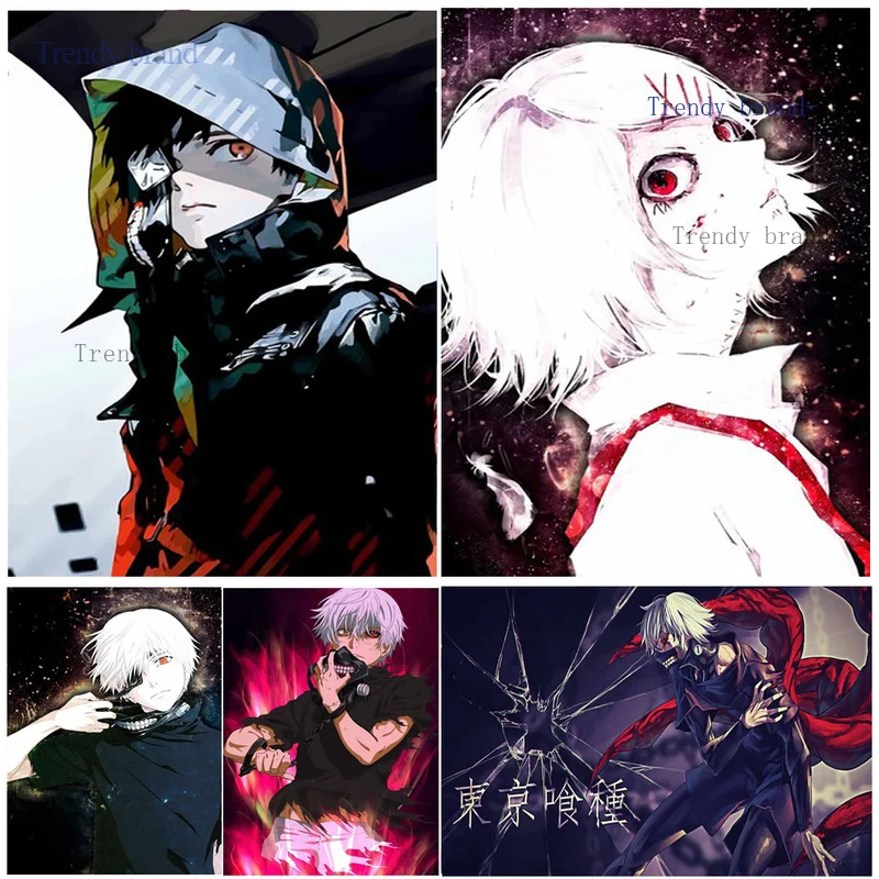 Anime Figure Tokyo Ghoul Poster Canvas Painting Art Nordic Posters and Prints Wall Pictures for Living Room Decoration Frameless
Anime Figure Tokyo Ghoul Poster Canvas Painting Art Nordic Posters and Prints Wall Pictures for Living Room Decoration Frameless