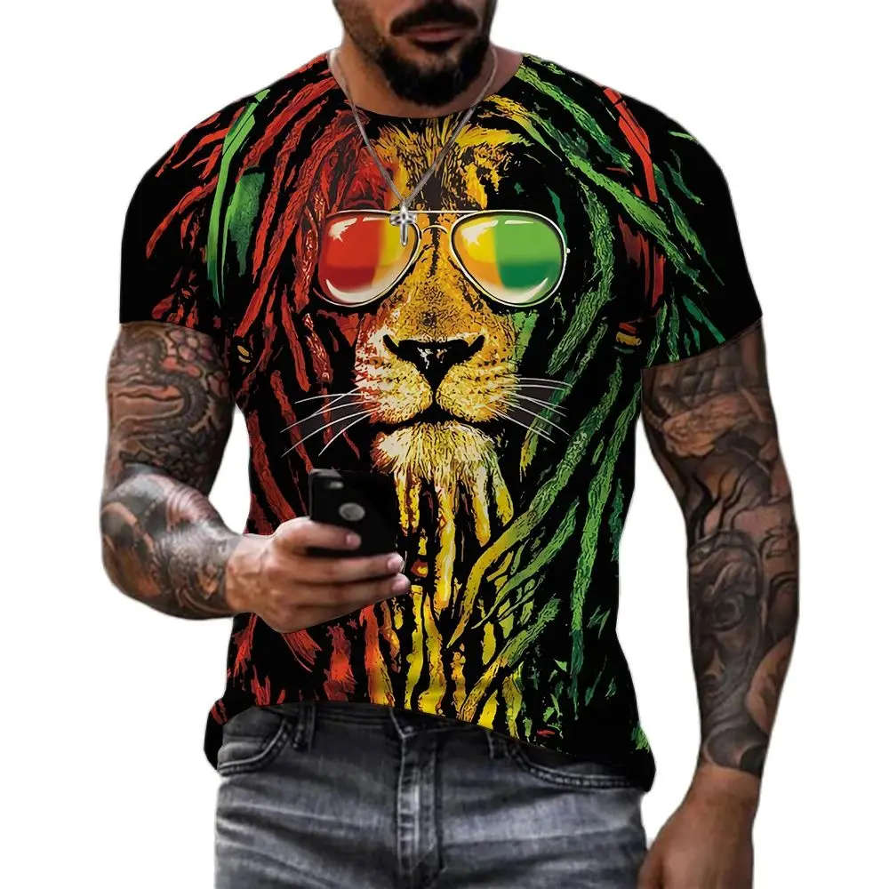 Casual Lion 3D Print T-Shirt Men's Women's Streetwear Short Sleeves Harajuku Unisex Plus Size Men
Casual Lion 3D Print T-Shirt Men's Women's Streetwear Short Sleeves Harajuku Unisex Plus Size Men