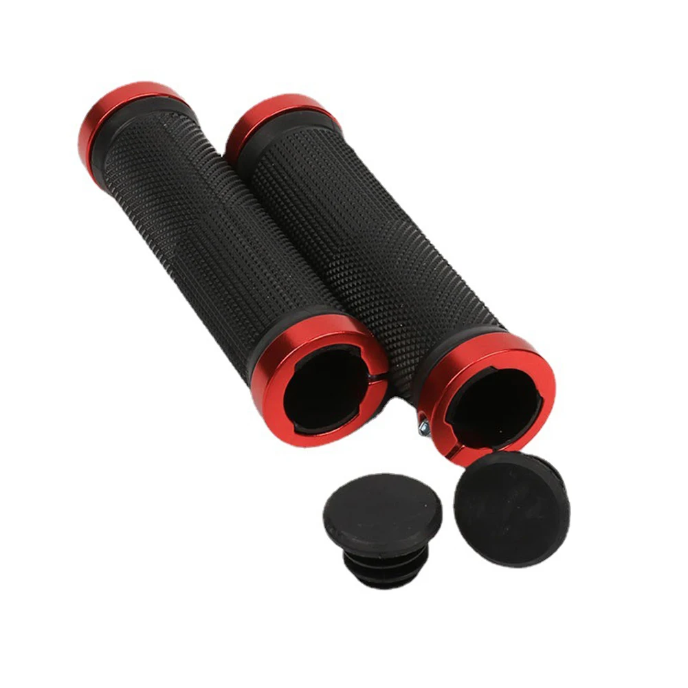 1 Pair Mountain Bike Round Grips Aluminum Ring Locking Grip Cycling Gear Accessories Anti-slip MYB Bikes Locking Handle 13x3cm
1 Pair Mountain Bike Round Grips Aluminum Ring Locking Grip Cycling Gear Accessories Anti-slip MYB Bikes Locking Handle 13x3cm