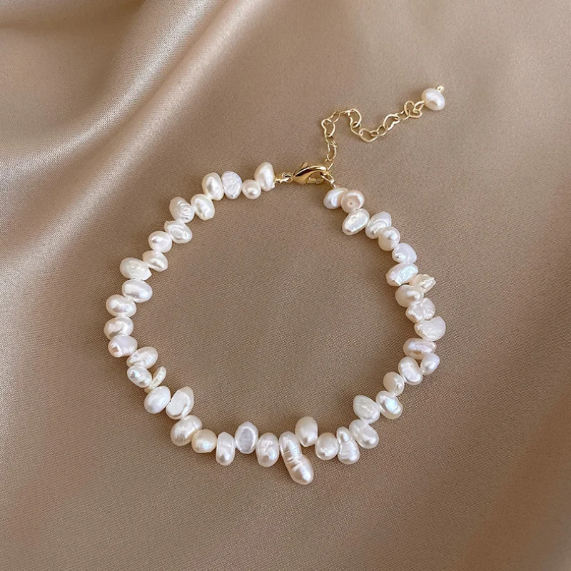 Minar Elegant Genuine Freshwater Pearl Beaded Bracelets for Women Pearls Strand Charm Bracelet Wholesale Every Day Accessories
Minar Elegant Genuine Freshwater Pearl Beaded Bracelets for Women Pearls Strand Charm Bracelet Wholesale Every Day Accessories