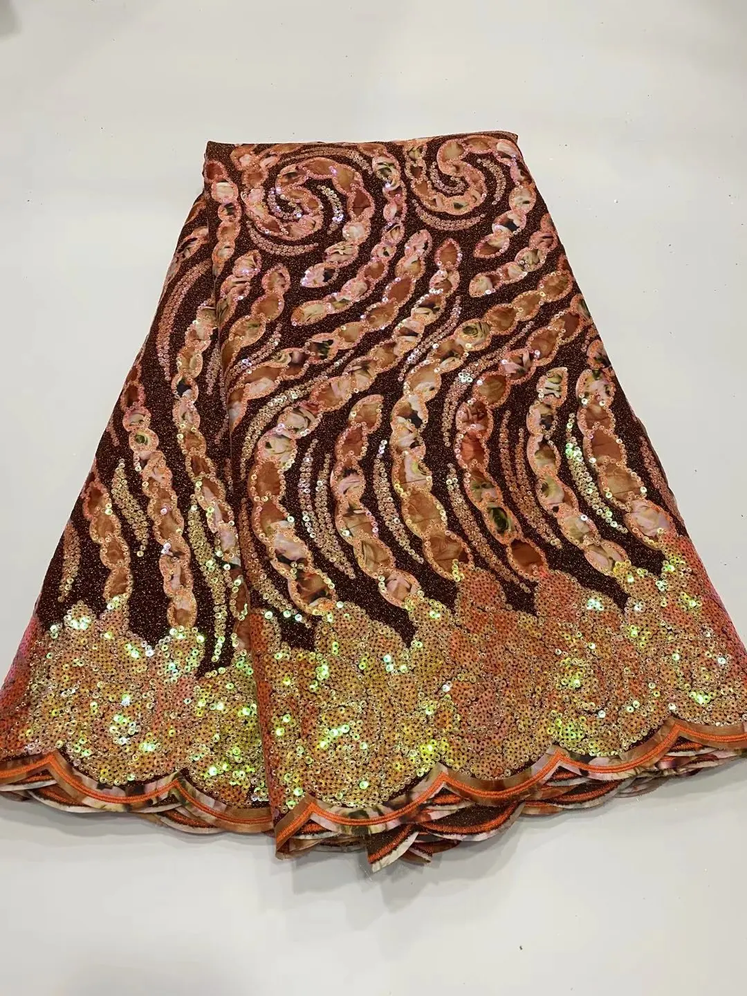 New Velvet Sequins African Lace Fabrics 2021 Embroidered High Quality black Nigerian Velvet French Tulle Lace fabric DPR1-3
New Velvet Sequins African Lace Fabrics 2021 Embroidered High Quality black Nigerian Velvet French Tulle Lace fabric DPR1-3