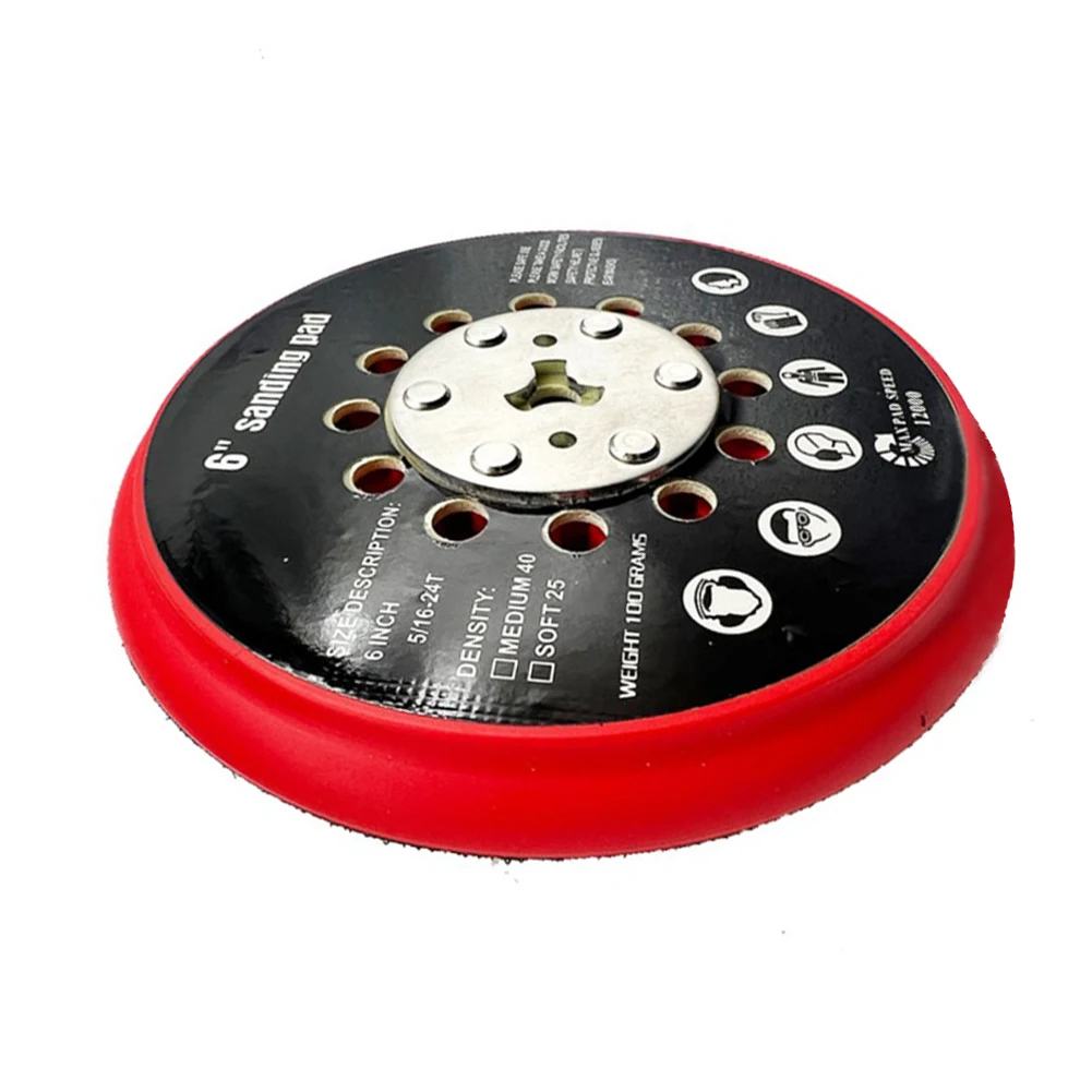 Power Tool Backing Pad Sanding Discs Sanding Tools 6inch Abrasive Changes Efficient Fir GET75-6N Sander For Quick
Power Tool Backing Pad Sanding Discs Sanding Tools 6inch Abrasive Changes Efficient Fir GET75-6N Sander For Quick