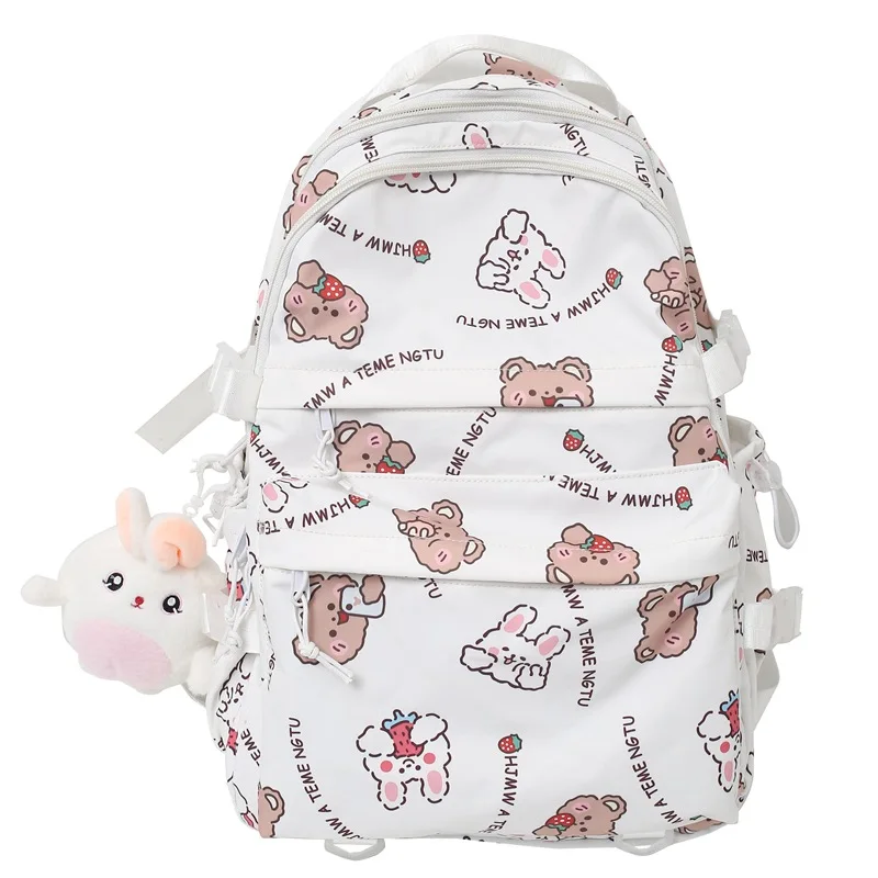 Japanese anti-theft schoolbag female college student cartoon print Korean version campus student backpack junior high school gir
Japanese anti-theft schoolbag female college student cartoon print Korean version campus student backpack junior high school gir