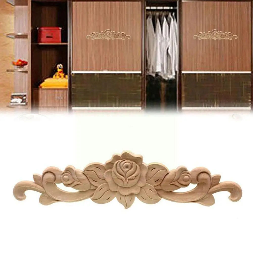 Rectangle Carving Natural Wood Appliques For Furniture Cabinet Unpainted Wooden Mouldings Decal Vintage Decoration Accessor B1h2
Rectangle Carving Natural Wood Appliques For Furniture Cabinet Unpainted Wooden Mouldings Decal Vintage Decoration Accessor B1h2
