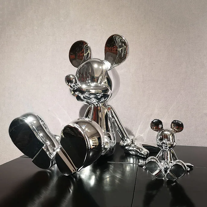 Disney Large Ins Mickey Mouse Sitting Statue Kawaii Waved Mickey Cartoon Characters Resin Home Decoration Ornaments Gifts 
Disney Large Ins Mickey Mouse Sitting Statue Kawaii Waved Mickey Cartoon Characters Resin Home Decoration Ornaments Gifts