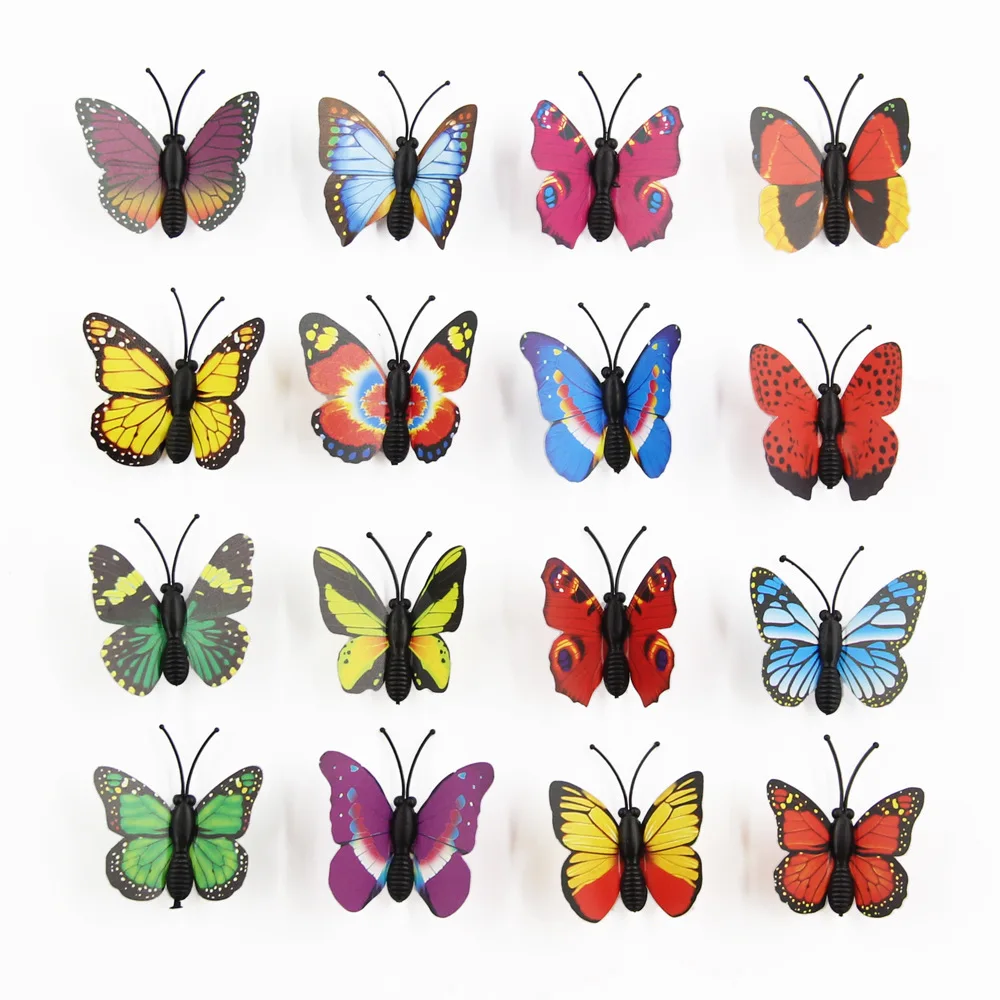 Simulated butterfly 4.5CM3D three-dimensional home decoration scene layout props, butterfly accessories, plastic crafts
Simulated butterfly 4.5CM3D three-dimensional home decoration scene layout props, butterfly accessories, plastic crafts