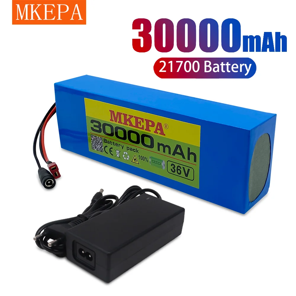 36V 30A 21700 Lithium Battery pack 10S2P 30000mAh 500W high power electric bicycle battery 36V eBike Battery + 42V 2A charger
36V 30A 21700 Lithium Battery pack 10S2P 30000mAh 500W high power electric bicycle battery 36V eBike Battery + 42V 2A charger