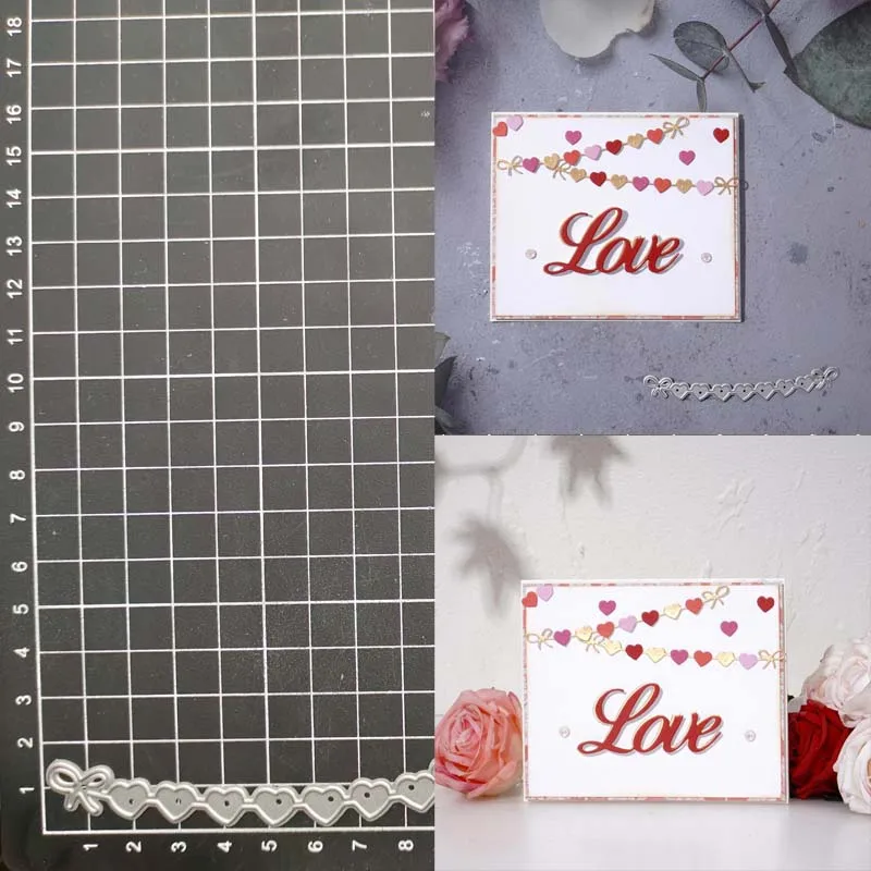 Heart Metal Cutting Dies Stencil Scrapbook Album Stamp Paper Card Embossing Decor Craft Knife Mould
Heart Metal Cutting Dies Stencil Scrapbook Album Stamp Paper Card Embossing Decor Craft Knife Mould