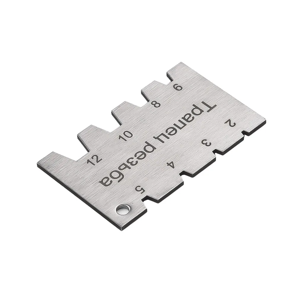 Hand Tool Thread Cutting Gauge Stainless Carbon Steel Nickel Plate Thread Angle Instrument Metal Lathe V-groove Check The Angle
Hand Tool Thread Cutting Gauge Stainless Carbon Steel Nickel Plate Thread Angle Instrument Metal Lathe V-groove Check The Angle