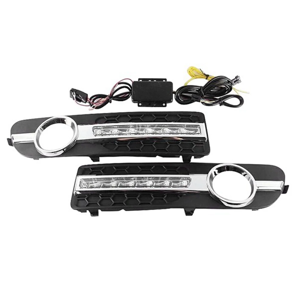 LED DRL Daytime Running Light LED Daylight Amber & White Fog Light for Volvo S80 2007-2013
LED DRL Daytime Running Light LED Daylight Amber & White Fog Light for Volvo S80 2007-2013