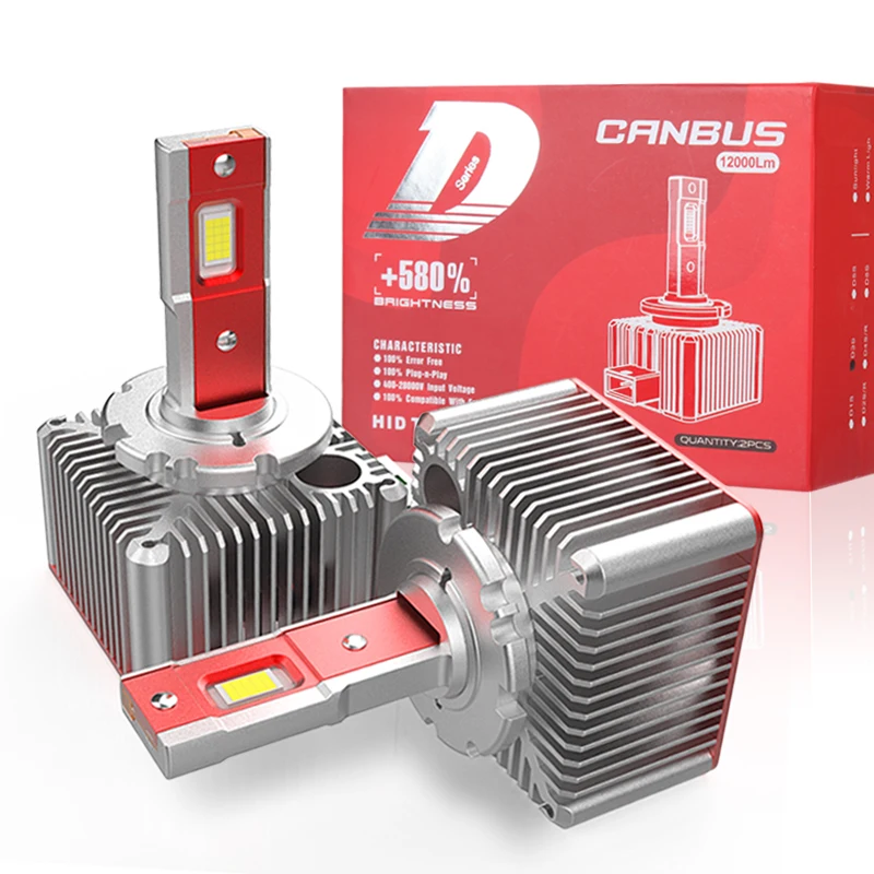 D4S D2S LED Headlight Bulbs Replacement Original HID D1S D3S D2R D4R D5S D8S Plug and Play 70W 12000LM Led Headlight Bulb
D4S D2S LED Headlight Bulbs Replacement Original HID D1S D3S D2R D4R D5S D8S Plug and Play 70W 12000LM Led Headlight Bulb