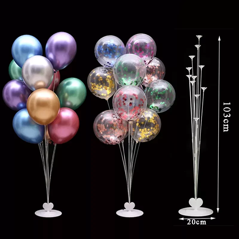 7 /11/19tubes Balloon Holder Column Balloons Stand Stick Balons Birthday Party Decorations Kids Wedding Christmas Decor Supplies
7 /11/19tubes Balloon Holder Column Balloons Stand Stick Balons Birthday Party Decorations Kids Wedding Christmas Decor Supplies