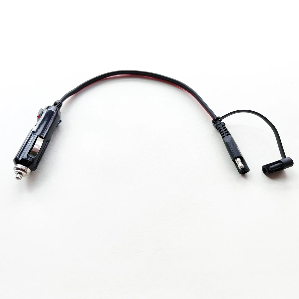 14AWG 20cm 12V Car Cigarette Lighter Male pulg to SAE-Pulg cable DC Car Charger Auto Power Supply R&B Wire
14AWG 20cm 12V Car Cigarette Lighter Male pulg to SAE-Pulg cable DC Car Charger Auto Power Supply R&B Wire