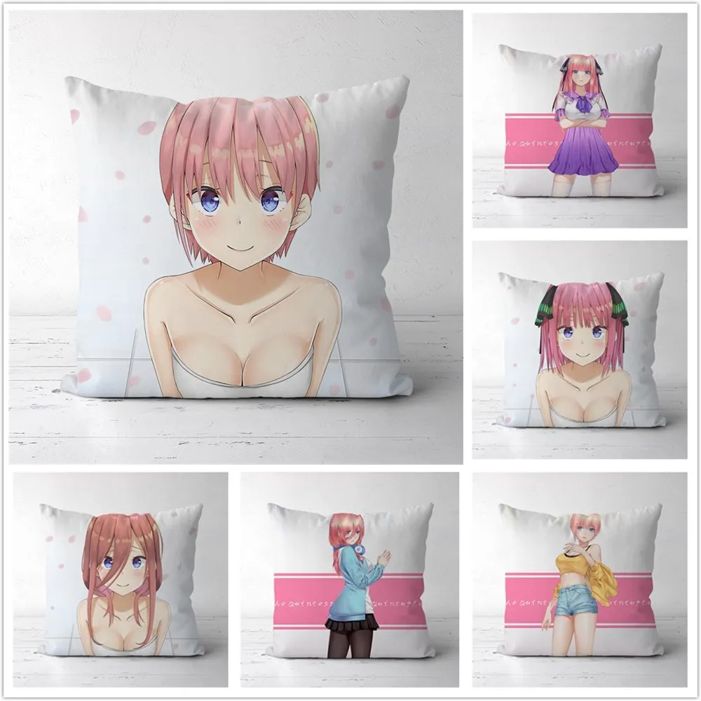 Двухсторонняя декоративная подушка для кухни Ichika Nino Miku Yotsuba Itsuki 
Двухсторонняя декоративная подушка для кухни Ichika Nino Miku Yotsuba Itsuki
