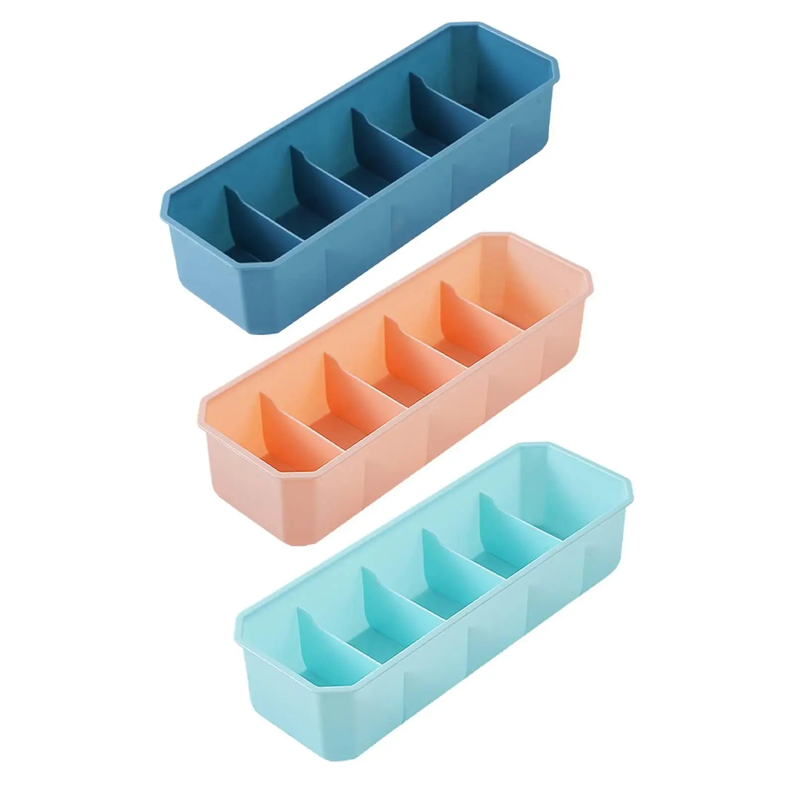 

Sock Underwear Organizer Dividers Durable Save Space Lingeries Storage Bins