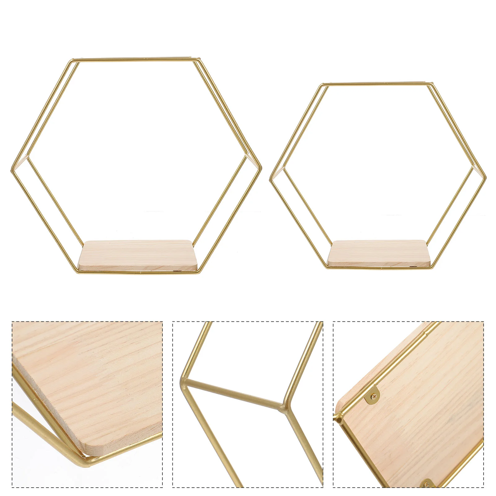3pcs Wall Shelf Hexagon Safe Light Durable Good Wall Decor Storage Shelf Wall Rack for Wall
3pcs Wall Shelf Hexagon Safe Light Durable Good Wall Decor Storage Shelf Wall Rack for Wall