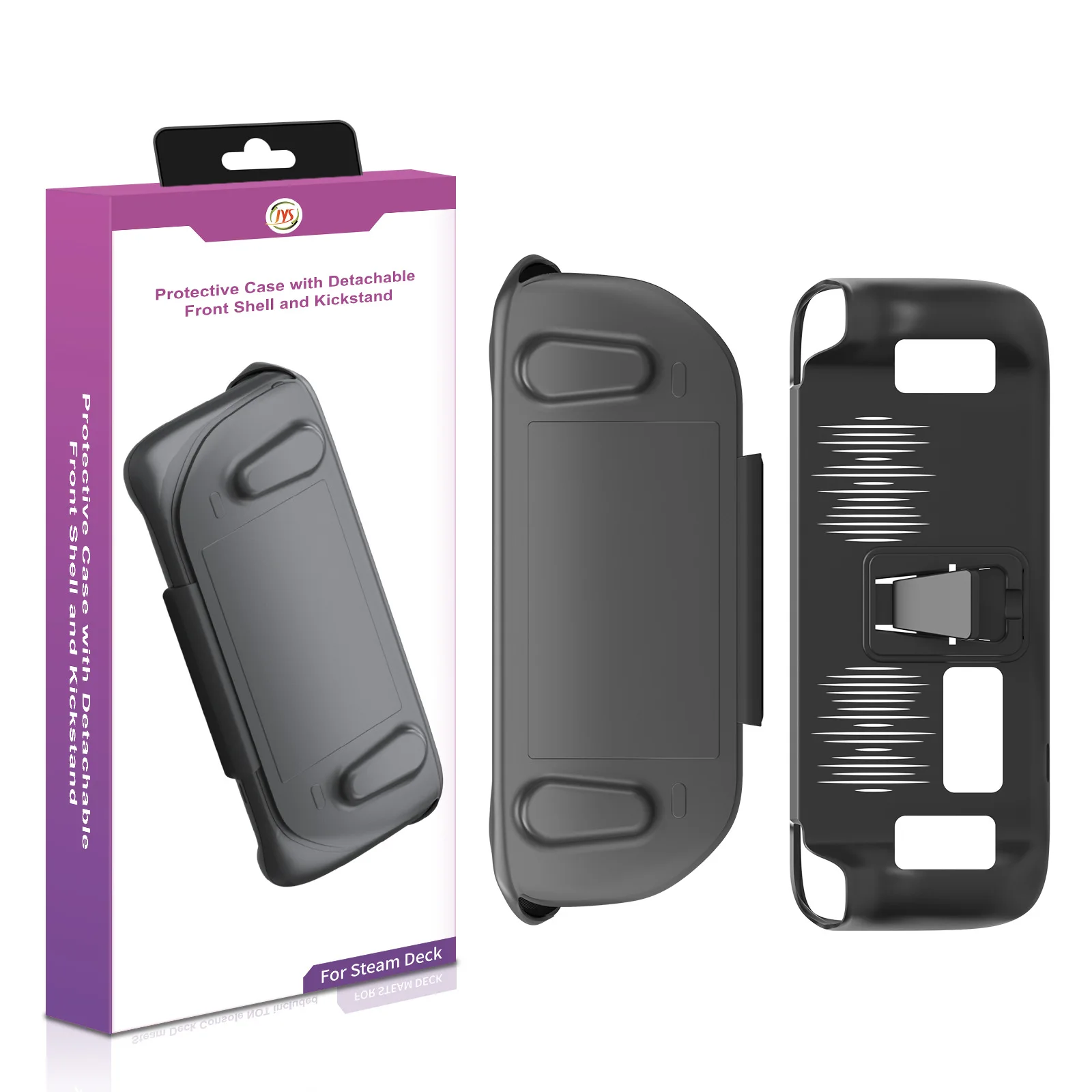 JYS-SD012 Cover Case For Steam Deck Console TPU Shell Case For Steamdeck Protective Case With Detachable Front Shell
JYS-SD012 Cover Case For Steam Deck Console TPU Shell Case For Steamdeck Protective Case With Detachable Front Shell