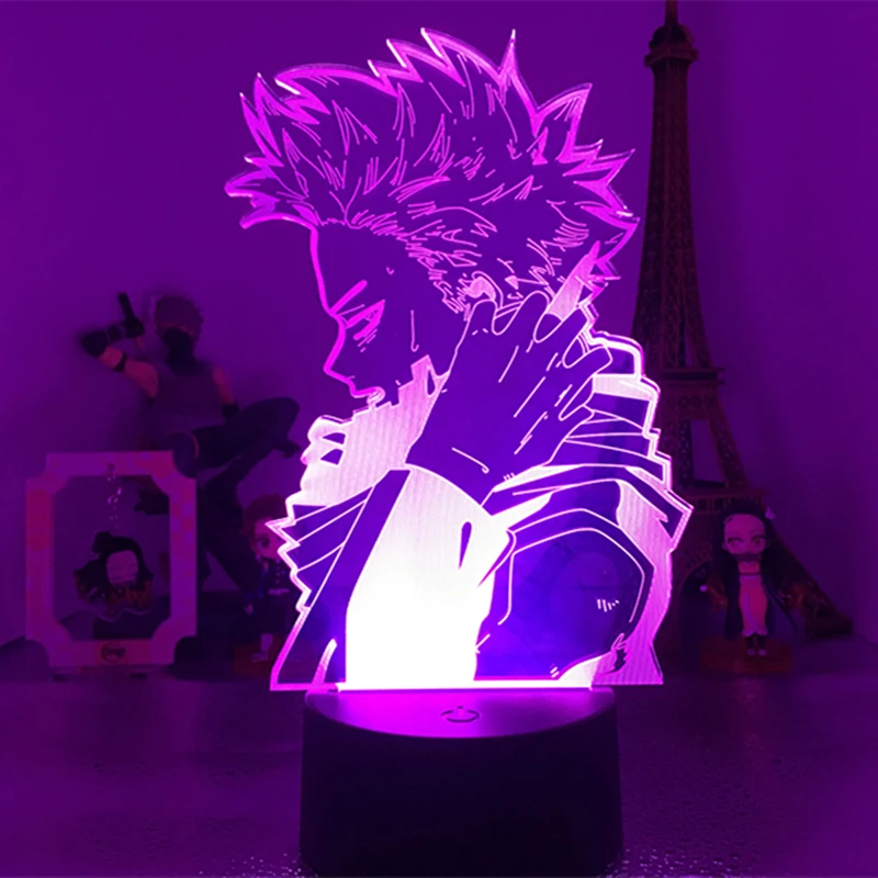 My hero academia boku no hero Shinso Hitoshi моя геройская академия для дома украшения ночник аниме фигурки декор комнаты светодиодная лампа манга светильник ...
My hero academia boku no hero Shinso Hitoshi моя геройская академия для дома украшения ночник аниме фигурки декор комнаты светодиодная лампа манга светильник ...