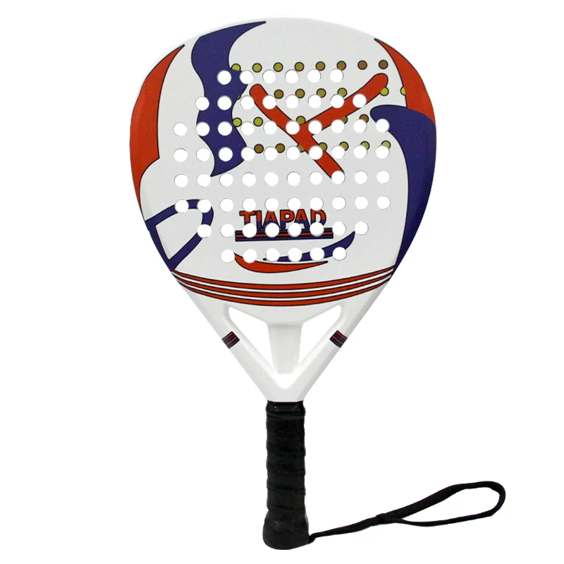 Carbon Fiber Surface Padel Racket for Men and Women, EVA Inner Core, Thermoformed Pop Tennis Paddle, 1 Pc
Carbon Fiber Surface Padel Racket for Men and Women, EVA Inner Core, Thermoformed Pop Tennis Paddle, 1 Pc