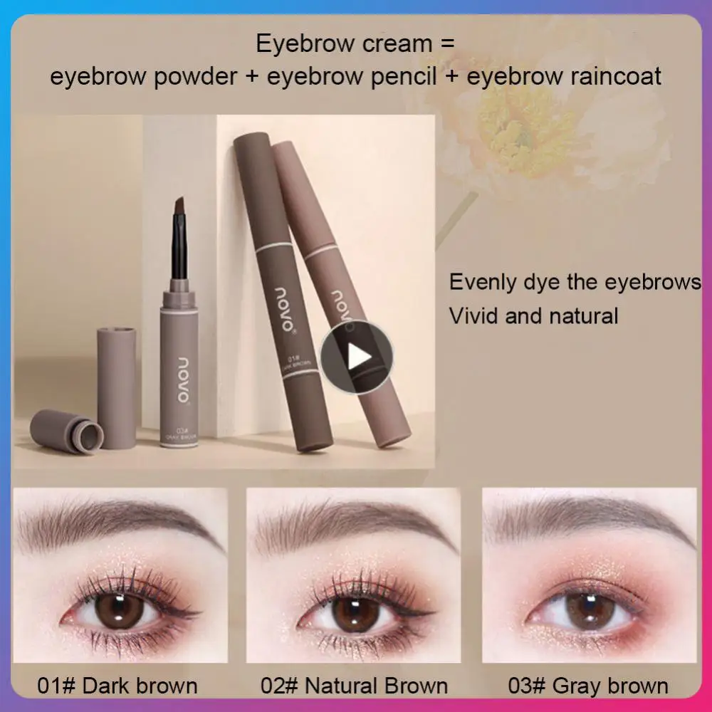 Eyebrow Cream 3 Colors Double Head Eyebrow Tint Cream Brow Eyeliner Pen Natural Eyebrow Waterproof Eyebrow Pencil Cosmetics
Eyebrow Cream 3 Colors Double Head Eyebrow Tint Cream Brow Eyeliner Pen Natural Eyebrow Waterproof Eyebrow Pencil Cosmetics