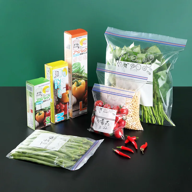 20Pcs Kitchen Refrigerator Food Preservation Bag Plastic Wrap Packaging Fresh Bag Thickened Vegetable Fruit Sealing Storage Bag
20Pcs Kitchen Refrigerator Food Preservation Bag Plastic Wrap Packaging Fresh Bag Thickened Vegetable Fruit Sealing Storage Bag
