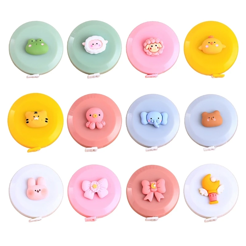 Mini Soft Tape Measure Cartoon Design Tape Measure for Tailor Sewing Craft Cloth Measure Kids Body Height Waist
Mini Soft Tape Measure Cartoon Design Tape Measure for Tailor Sewing Craft Cloth Measure Kids Body Height Waist