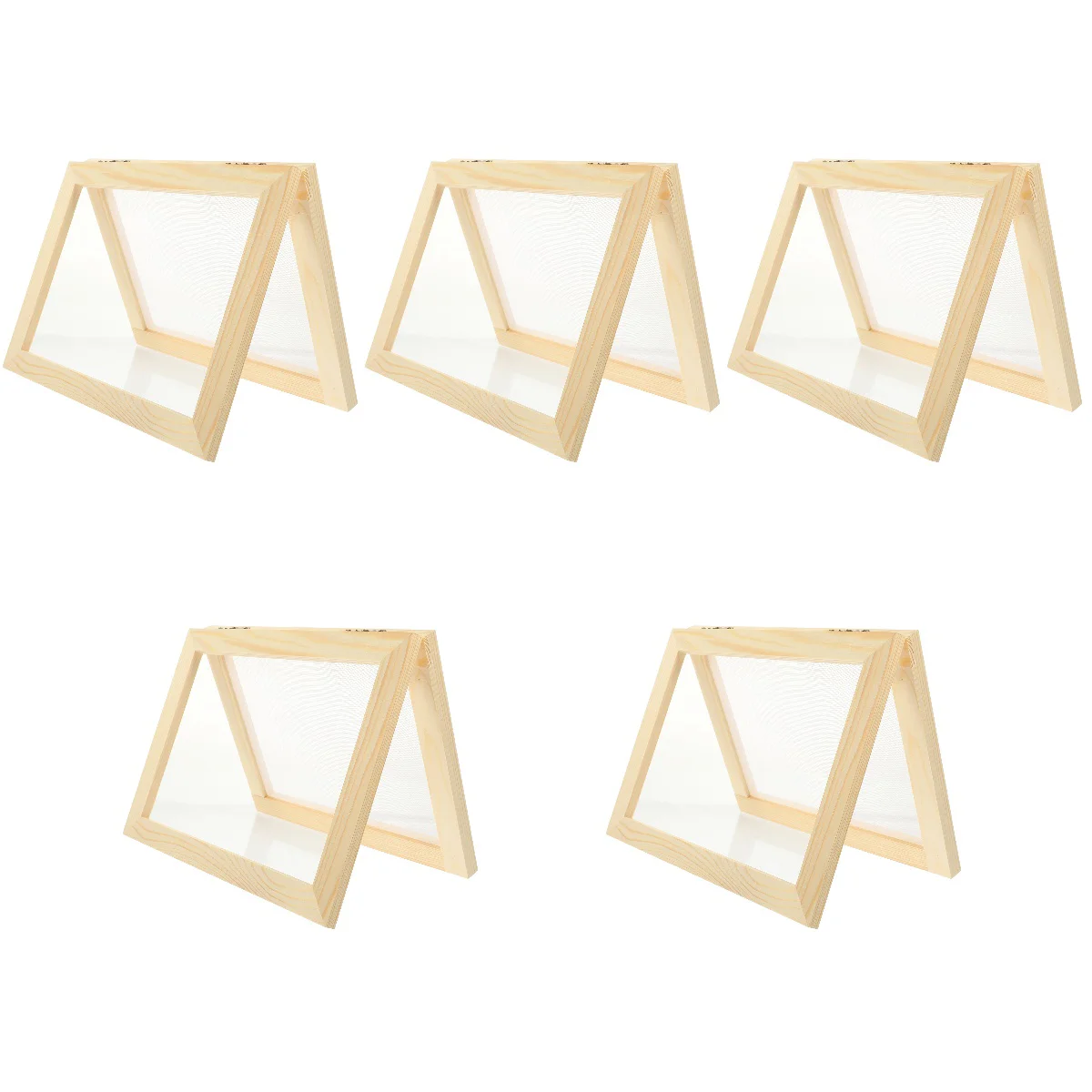 5pcs Wooden Paper Making Frame Paper Making Mold DIY Frame Screen Mesh Tool
5pcs Wooden Paper Making Frame Paper Making Mold DIY Frame Screen Mesh Tool