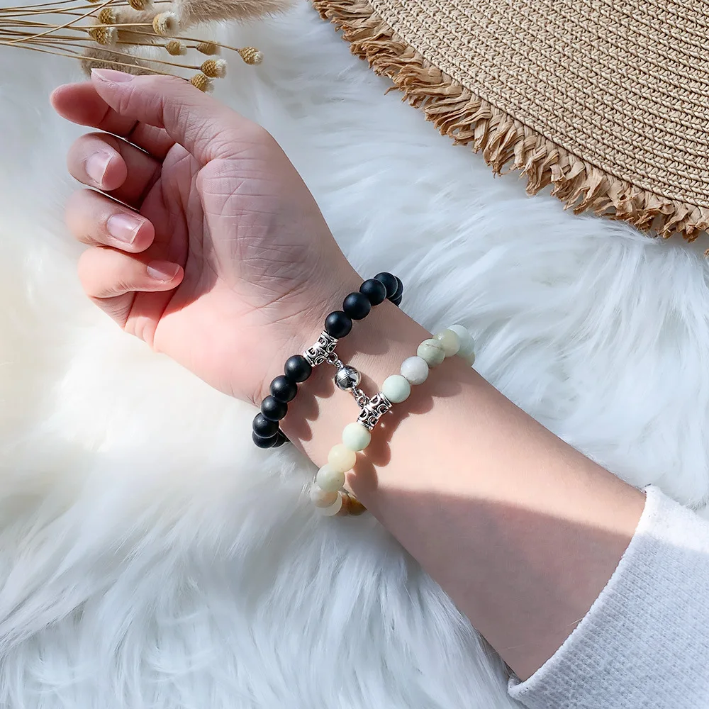 2pcs/set Couple Yoga Bracelets for Women Men Natural Stone Braided Bracelets Distance Matching Friendship Jewelry Dropshipping
2pcs/set Couple Yoga Bracelets for Women Men Natural Stone Braided Bracelets Distance Matching Friendship Jewelry Dropshipping