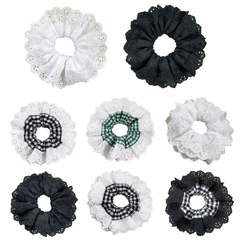 Ladies Girls Scrunchies All-match Elastics Hair Bands Lace Scrunchies Hair Accessories for Women Girls Daily Wear T8NB
Ladies Girls Scrunchies All-match Elastics Hair Bands Lace Scrunchies Hair Accessories for Women Girls Daily Wear T8NB