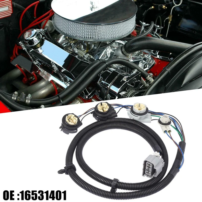 16531401 жгут проводов заднего левого и заднего фонаря для GM Chevy Chevrolet Silverado 1500 2500 3500 GMC Sierra 2003-2007
16531401 жгут проводов заднего левого и заднего фонаря для GM Chevy Chevrolet Silverado 1500 2500 3500 GMC Sierra 2003-2007