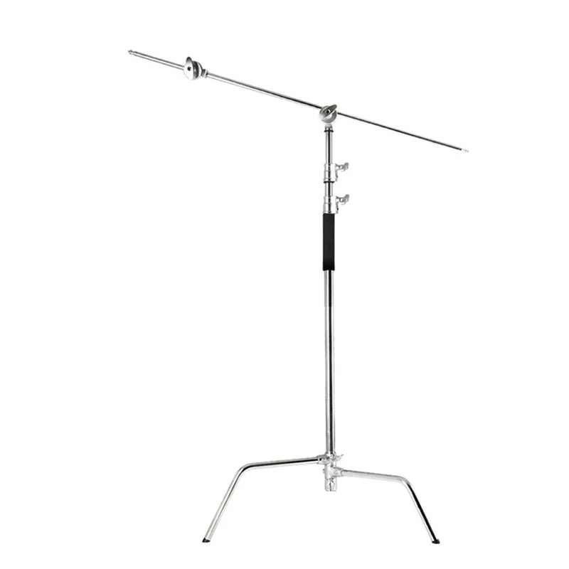 3.3M Light Stand Magic Leg C Stand Photography Arm Crossbar Grip Head Stainless Steel Reflector Flash Stand
3.3M Light Stand Magic Leg C Stand Photography Arm Crossbar Grip Head Stainless Steel Reflector Flash Stand