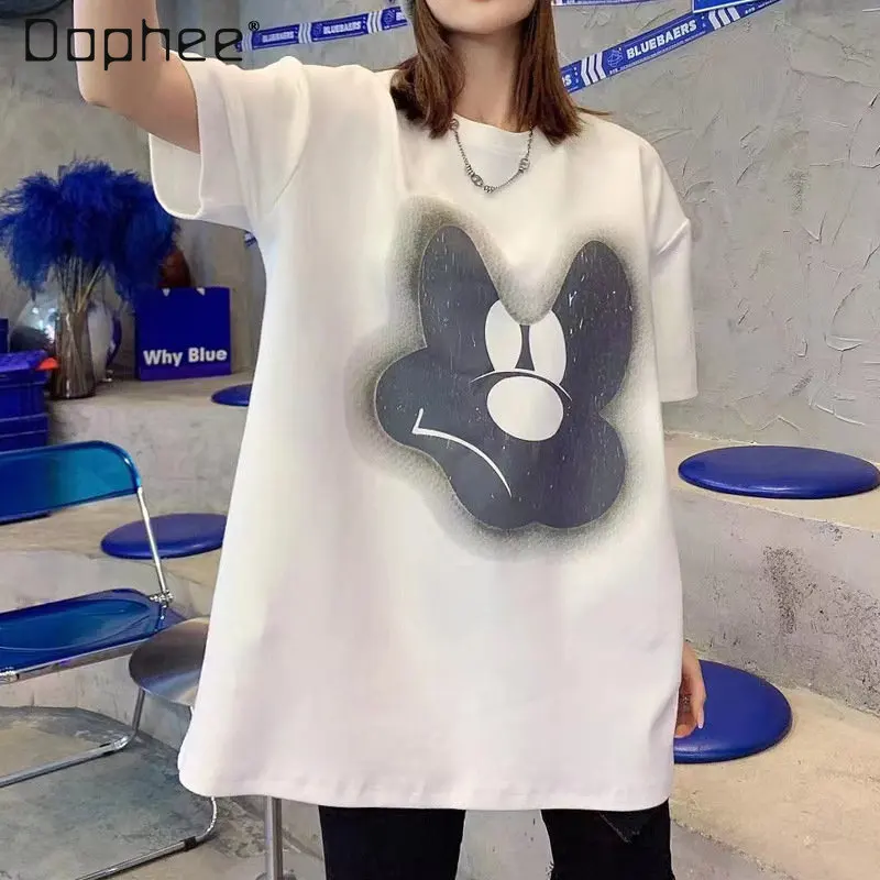 Женская утепленная футболка с коротким рукавом, свободная повседневная утепленная футболка в стиле преппи с начесом и мультипликационным ...
Женская утепленная футболка с коротким рукавом, свободная повседневная утепленная футболка в стиле преппи с начесом и мультипликационным ...