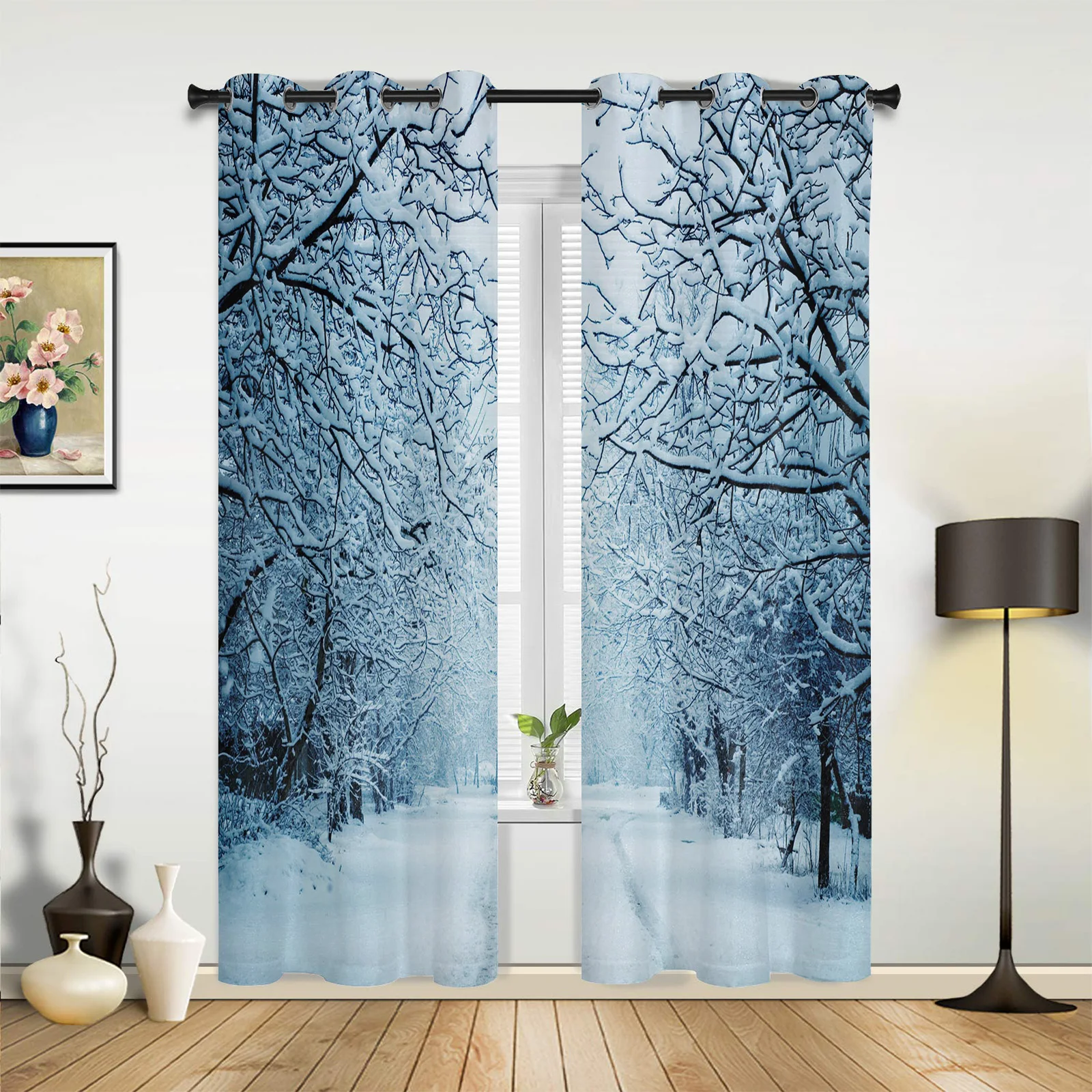 Winter Forest Birch Trees Snow Curtains for Bedroom Living Room Drapes Kitchen Children's Room Window Curtain Modern Home Decor
Winter Forest Birch Trees Snow Curtains for Bedroom Living Room Drapes Kitchen Children's Room Window Curtain Modern Home Decor