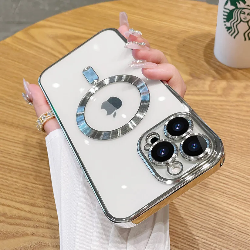 Shockproof Phone cases Hard Phone case MagSafe Phone Case For iPhone 14Magnetic Clear Phone Casing Simple
Shockproof Phone cases Hard Phone case MagSafe Phone Case For iPhone 14Magnetic Clear Phone Casing Simple