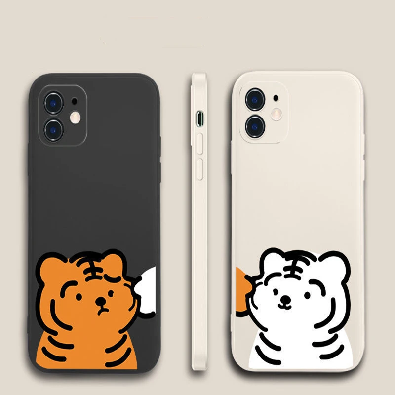 Phone Case For iPhone 11 12 13 Pro MAX X XR XS MAX 6 6S 7 8 Plus SE 2020 13 12 Mini Cute Tiger Couple Shockproof TPU Back Cover
Phone Case For iPhone 11 12 13 Pro MAX X XR XS MAX 6 6S 7 8 Plus SE 2020 13 12 Mini Cute Tiger Couple Shockproof TPU Back Cover